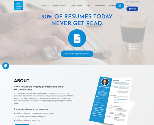 Atom Resume